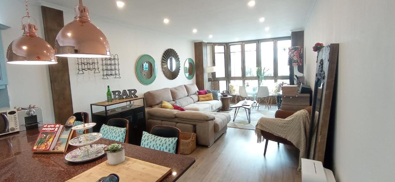 Apartamento La Escalerona Con Vistas Al Mar Lägenhet Gijón Exteriör bild